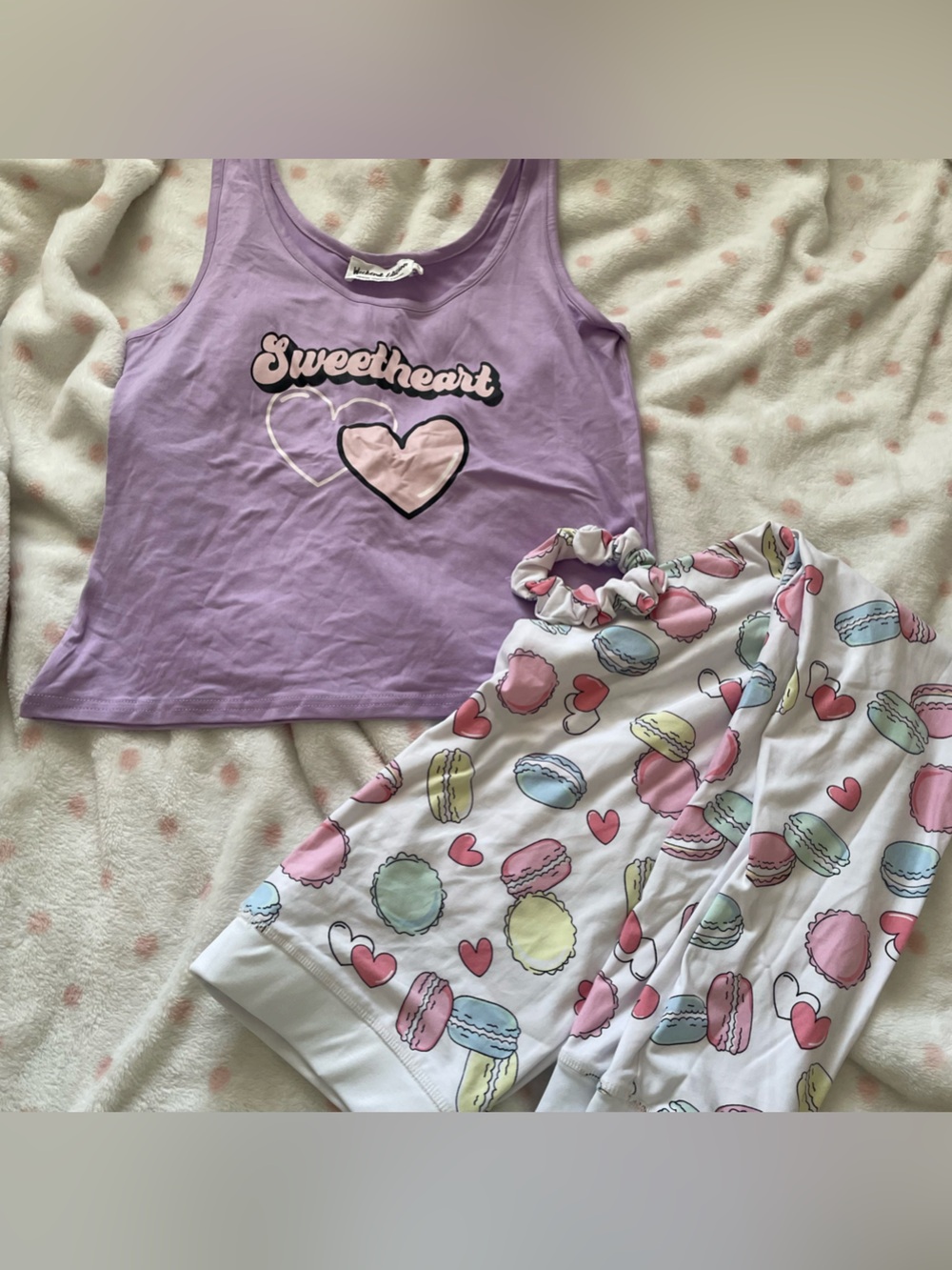 3 piece macaron sleepset🫶